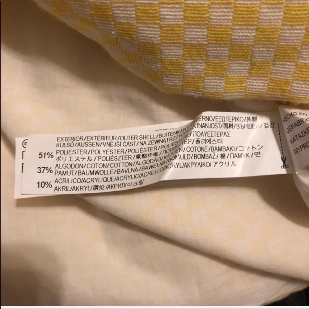 ⭐️Zara Checkered Jacquard Sleeveless Top - Picture 7 of 8